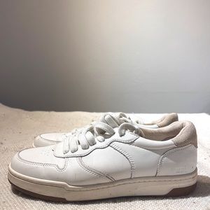Madewell Court Sneakers in White Leather